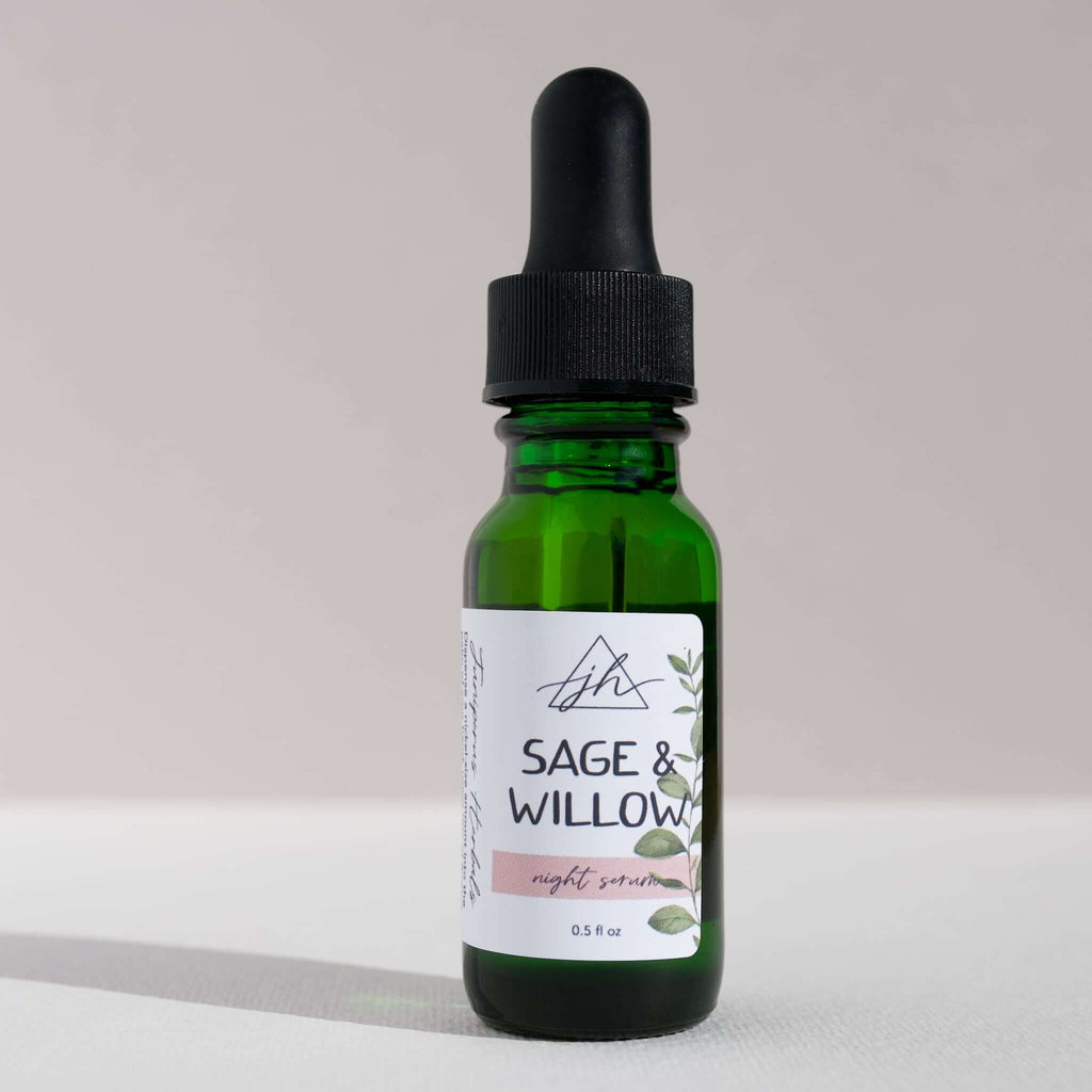 SAGE & WILLOW | rejuvenating night serum - Juniperus Herbals