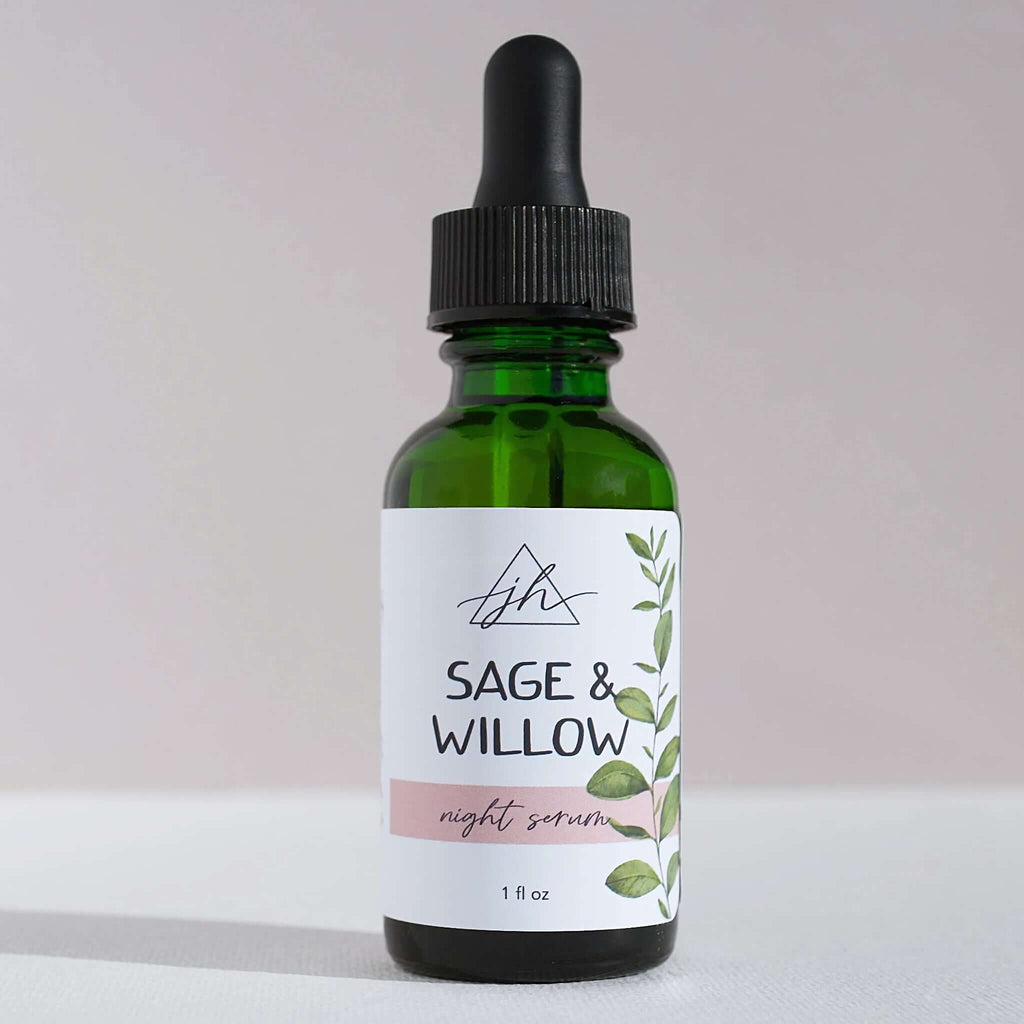 SAGE & WILLOW | rejuvenating night serum - Juniperus Herbals