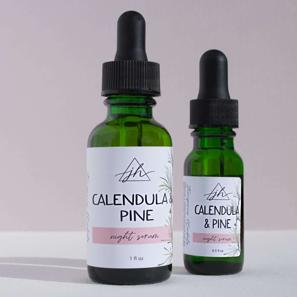 JH Calendula & Pine restorative night serum