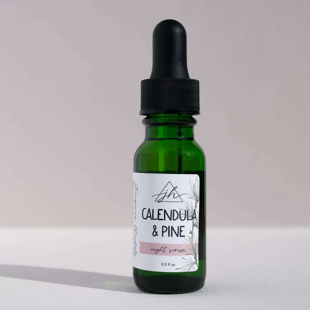 JH Calendula & Pine all natural antioxidant rich night serum