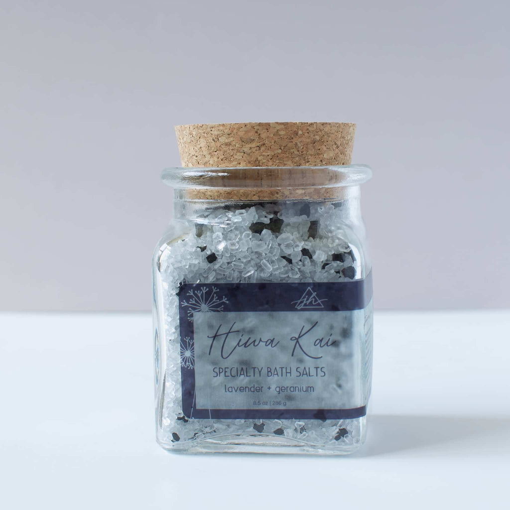 Spiritual Cleansing Bath with Juniperus Herbals Hiwa Kai Specialty Bath Salts