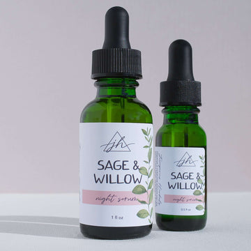 SAGE & WILLOW | rejuvenating night serum - Juniperus Herbals
