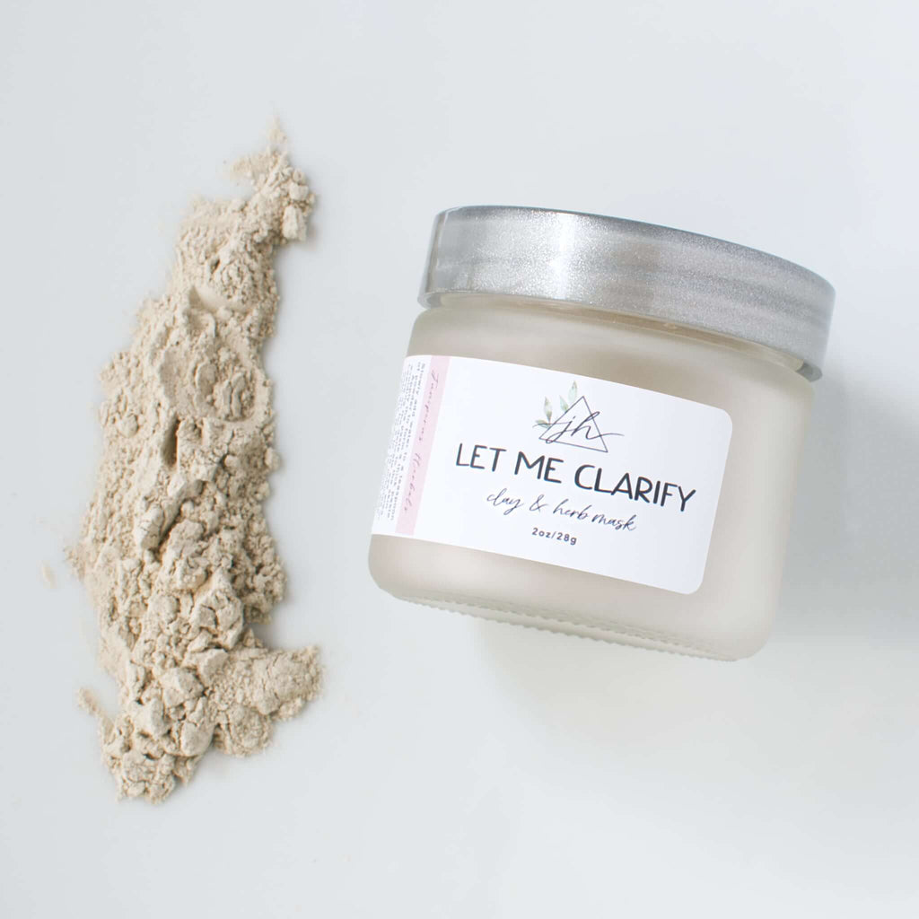 Jh | Clay and Herb Mask for naturally clear skin