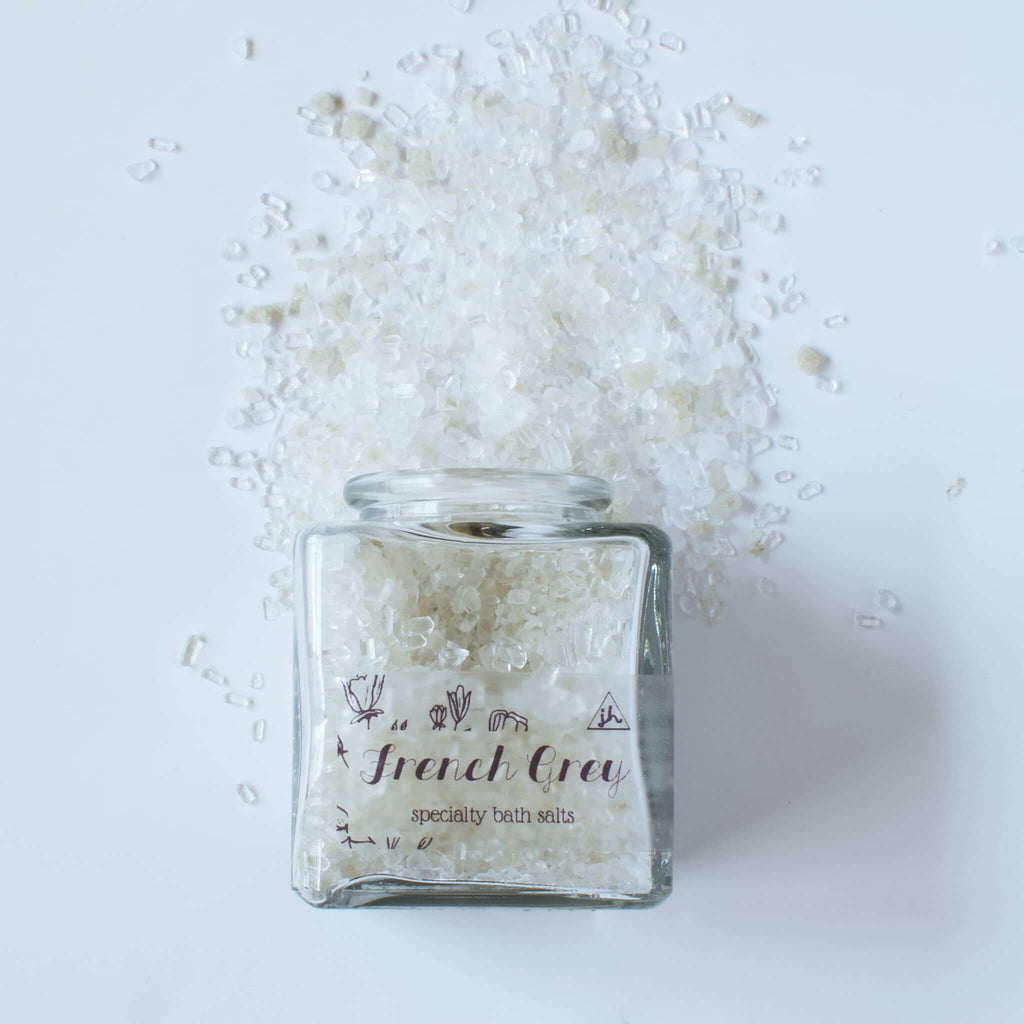 Spiritual Cleansing Bath with Juniperus Herbals French Grey Specialty Bath Salts